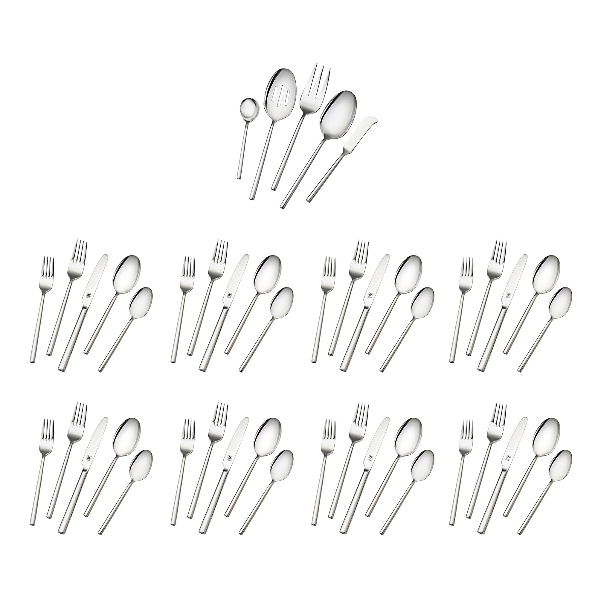 ZWILLING Aberdeen 20-pc 18/10 Stainless Steel Flatware Set - Image 6