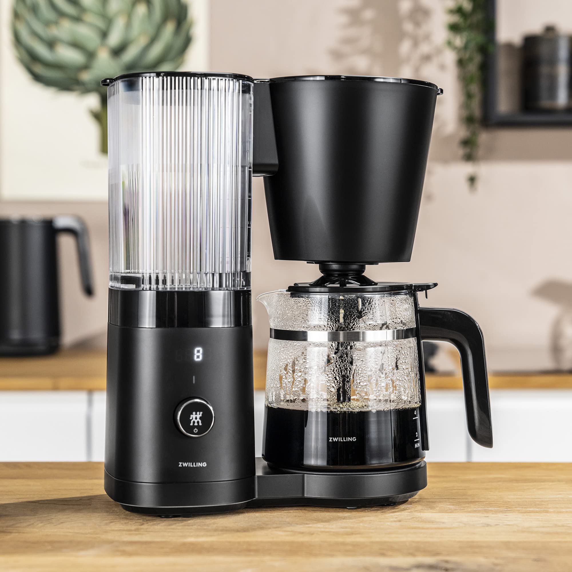 ZWILLING Enfinigy Glass Drip Coffee Maker 12 Cup, Awarded the SCA Golden Cup Standard, Black - Image 4