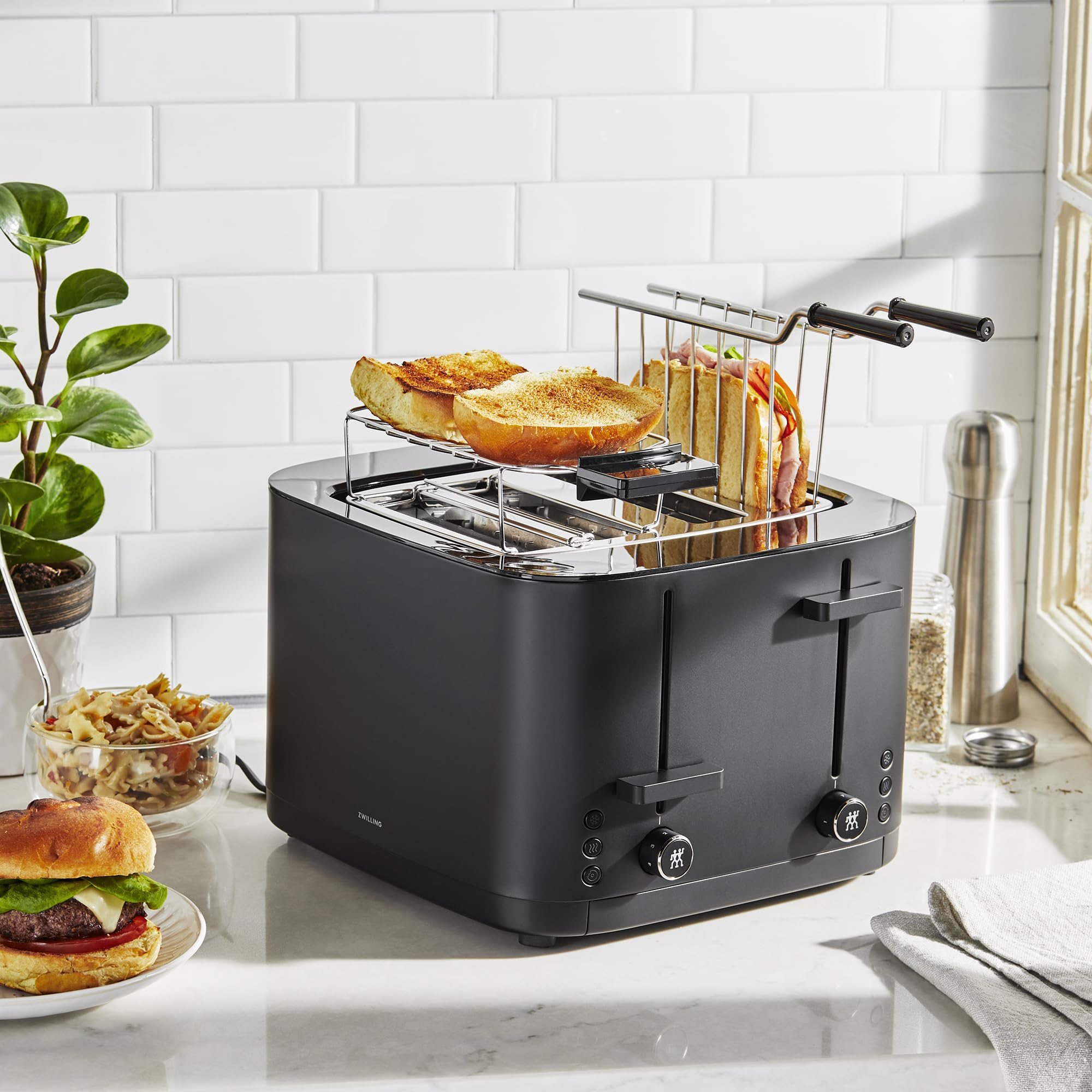 ZWILLING Enfinigy Toaster Sandwich Rack - Short - Black - Image 7
