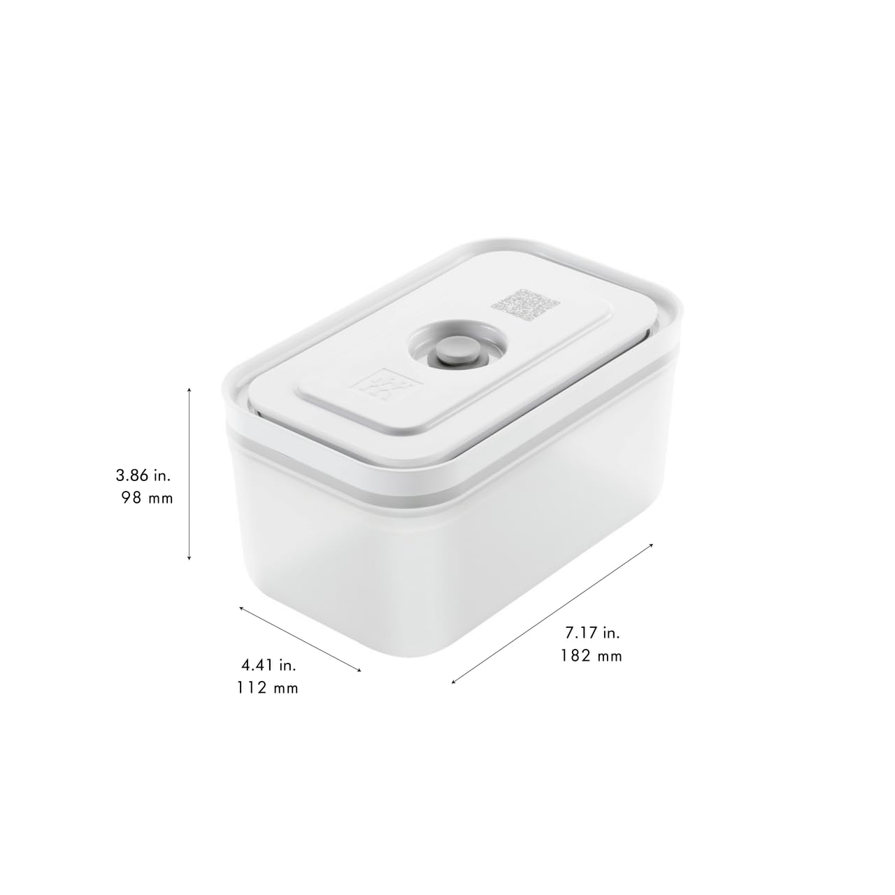 ZWILLING Fresh & Save 3-pc Plastic Food Storage Container, Meal Prep Container, BPA-Free- Assorted Sizes - Image 4