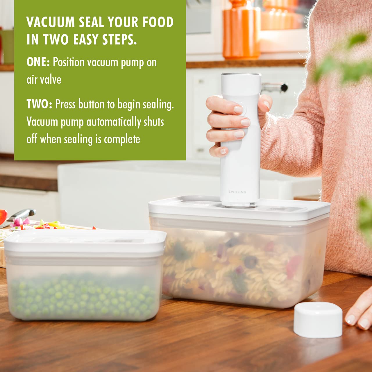 ZWILLING Fresh & Save Plastic Airtight Food Storage Container, Meal Prep Container - Large - Image 9