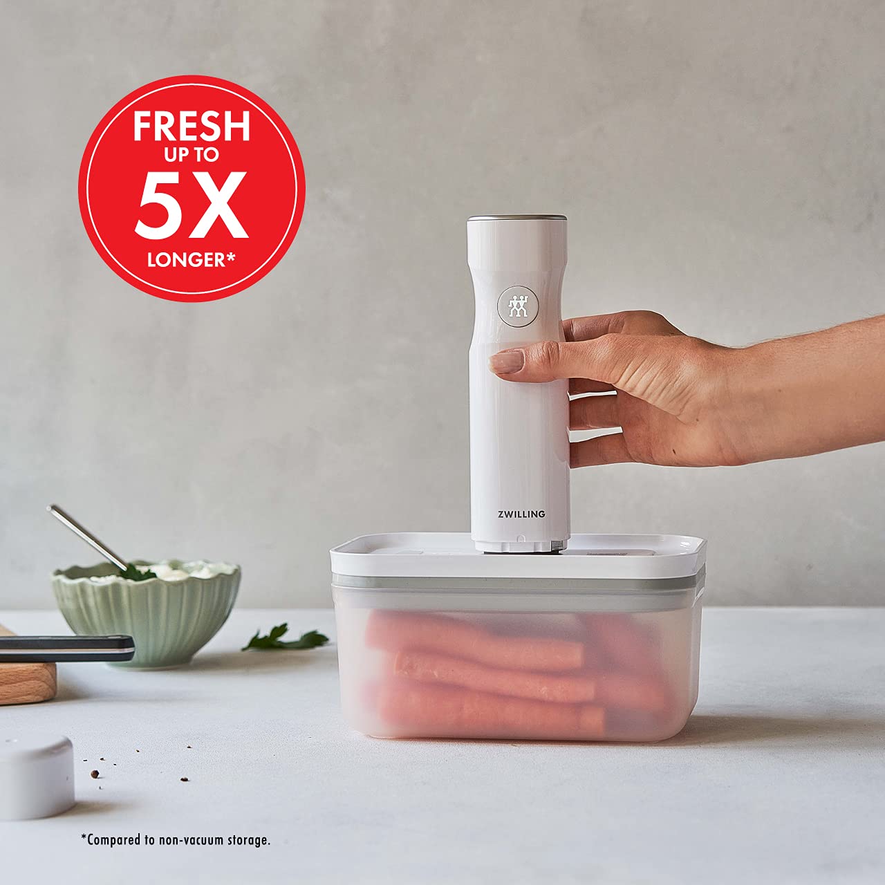 ZWILLING Fresh & Save Plastic Airtight Food Storage Container, Meal Prep Container - Medium - Image 6