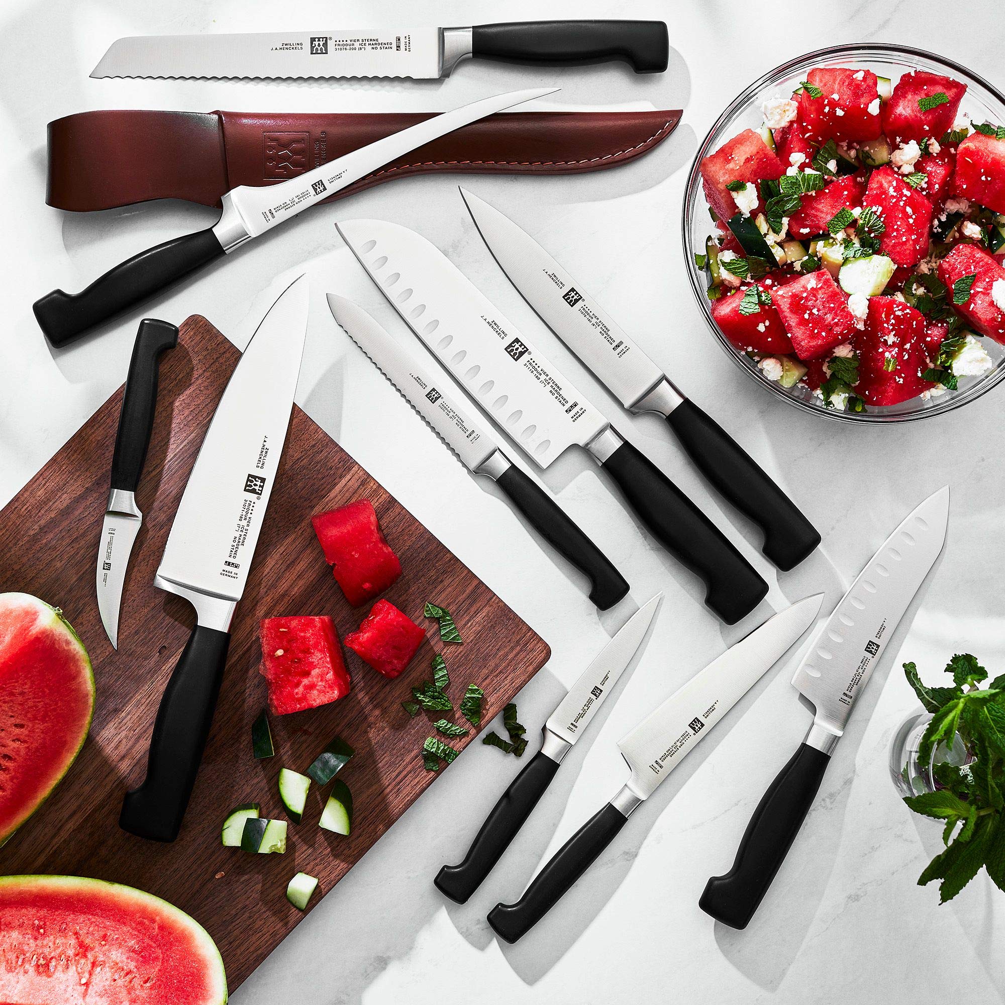 ZWILLING Four Star 5-inch Serrated Utility Knife - Image 8