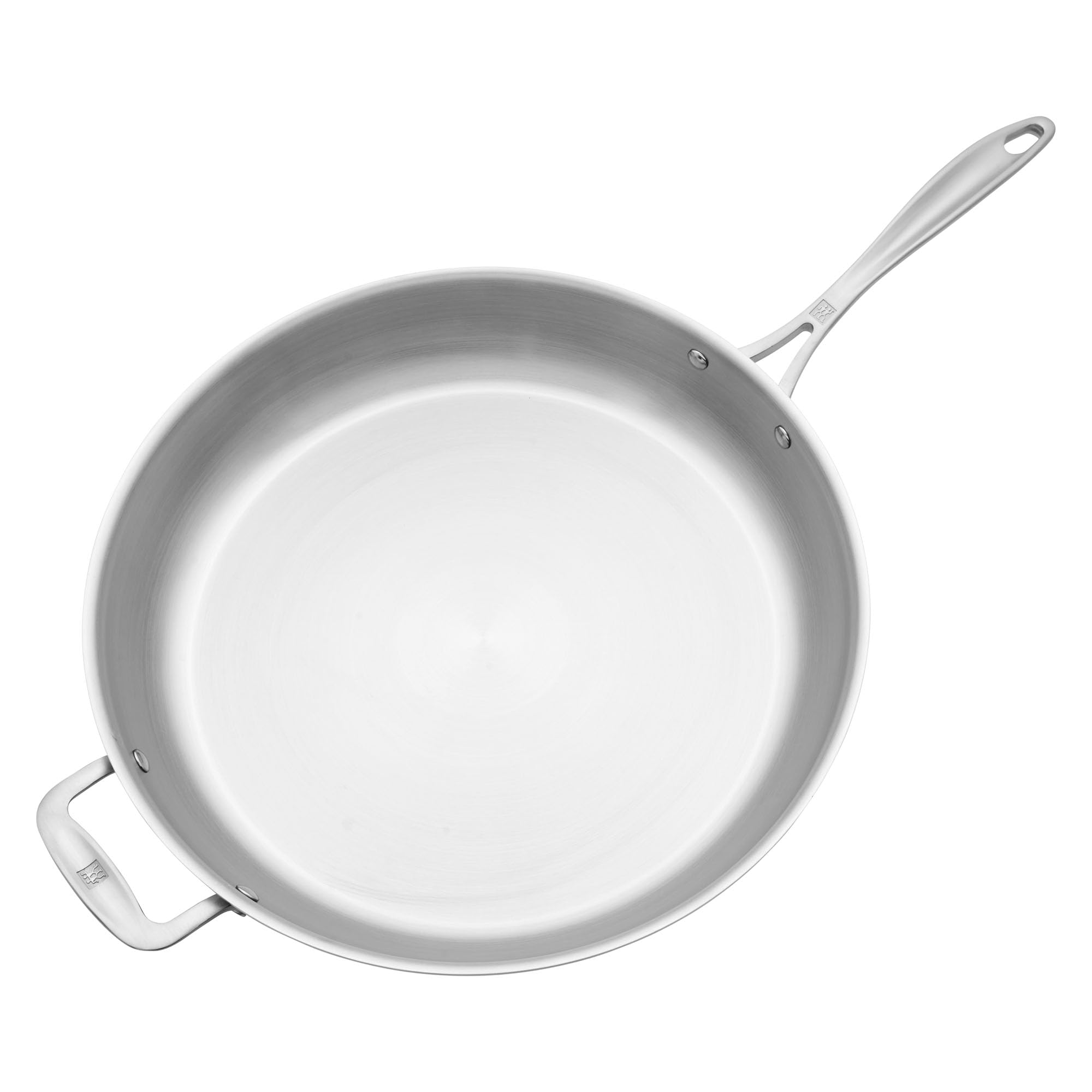 ZWILLING Spirit 3-ply 14-inch Stainless Steel Fry Pan - Image 5